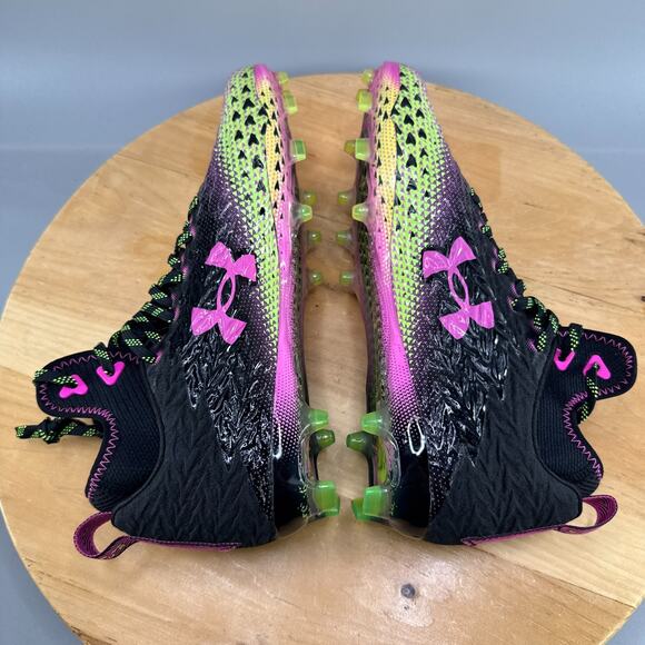 Under Armour Spotlight Clone 3.0 MC Mens Size 11 Football Cleats World Tour NEW - Picture 6 of 9